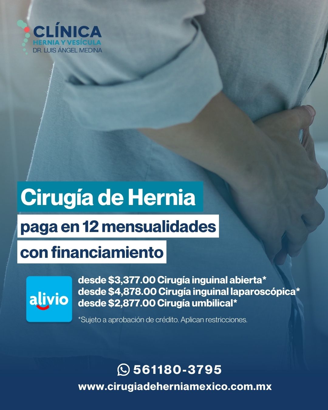 Cirugía de hernia umbilical en Monterrey